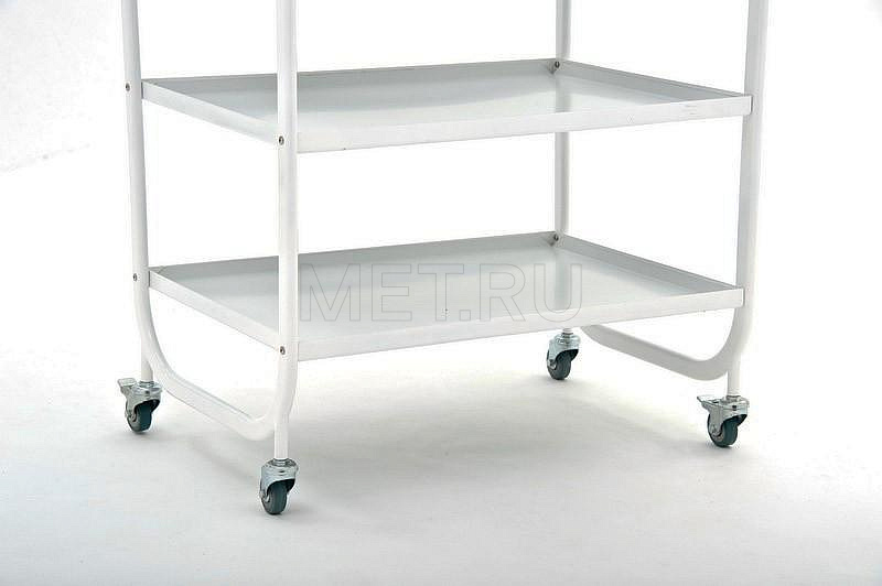 СИ.Б3.03.01 (3М) Столик инструментальный, три металлические полки МЕТ