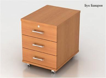 Подкатная тумба с замком