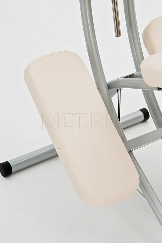 JFMC03 Массажная скамья алюминиевая складная кремовая