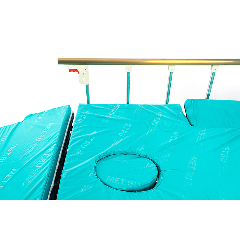 MET РЕВЕЛ НЬЮ (REVEL NEW) Медицинская кровать для лежачих больных с  USB, электрорегулировками, переворотом и туалетом (без матраса) MET