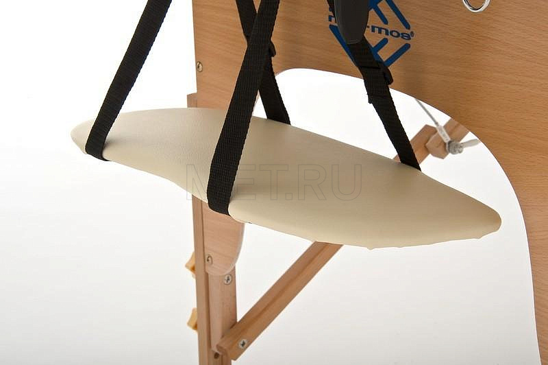 JF-AY01 Стол массажный переносной на деревянном каркасе, кремовый/коричневый от производителя