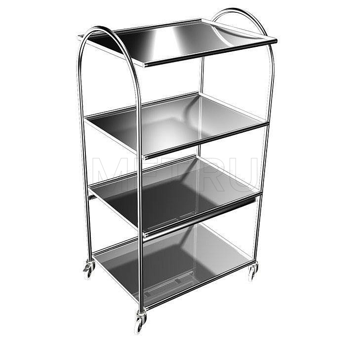 СИ.(4Н)мп Инструментальный столик четырехполочный от производителя