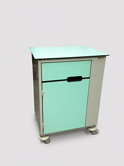 Двухсторонняя тумбочка Vernipool, зеленая