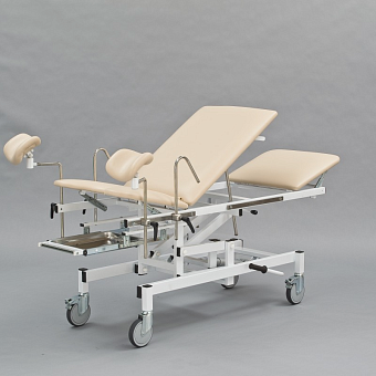 Стол перевязочный на гидроприводе, бежевый