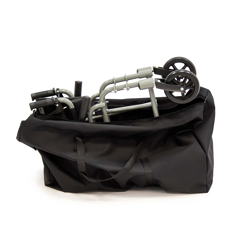 МЕТ TRANSFER 280 Кресло-каталка складная увеличенного размера, облегчённая, грузоподъемность 130кг