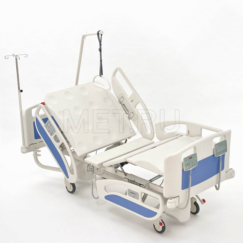 MET TATRA Реанимационная  кровать с ВЕСАМИ на   колоннах- DeWert MET