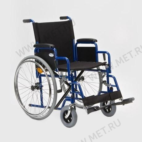 Н 035 (шир. 46см) пневмо Кресло-коляска инвалидное, пневматические колёса от производителя