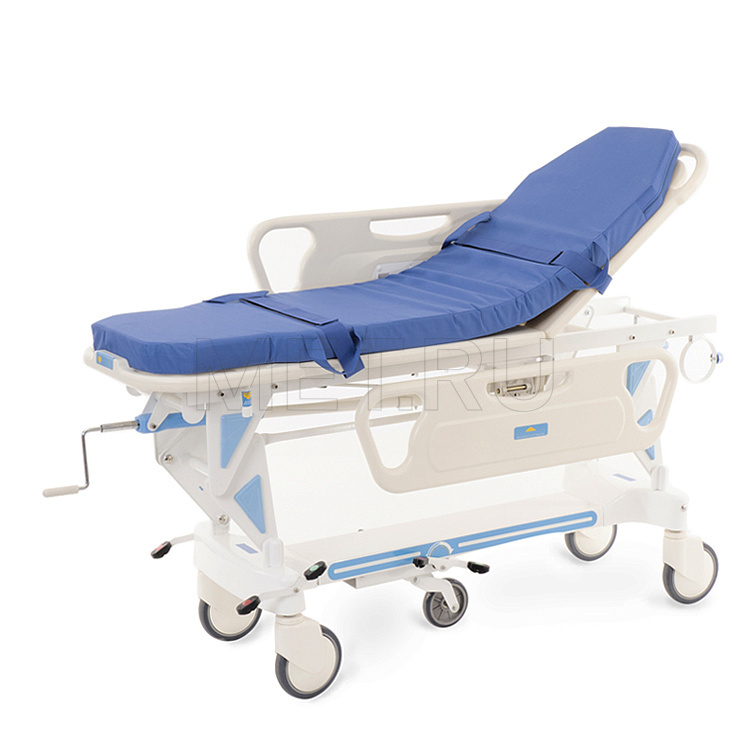 Тележка-каталка для перевозки больных с регулировкой высоты, КОЛЕСА 200мм, МАТРАС 80мм МЕТ ТВ-40 Тележка-каталка для перевозки больных с регулировкой высоты, КОЛЕСА 200мм, МАТРАС 80мм