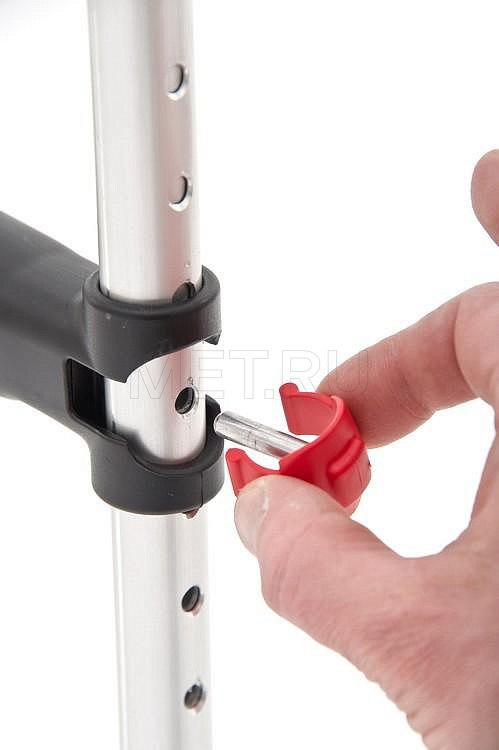 REBOTEC Квик ен Изи (стандарт) Костыль подмышечный с высотой валика 118-138 см, пр-во Германия MET