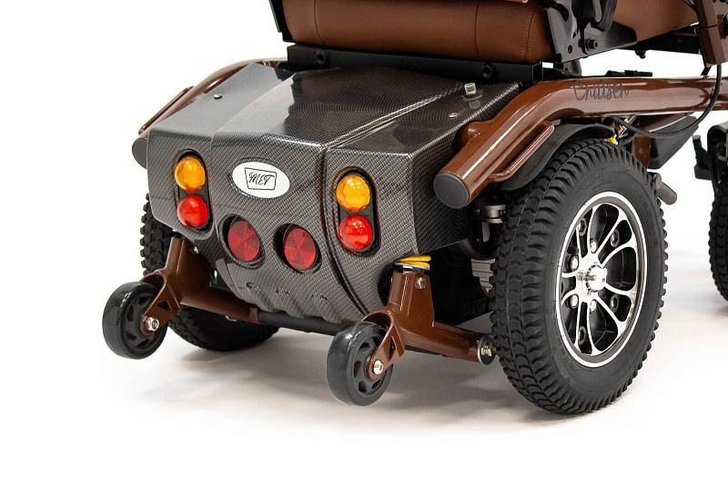 MET CRUISER 21 Кресло-коляска электрическая с сиденьем автомобильного типа коричневого цвета от производителя