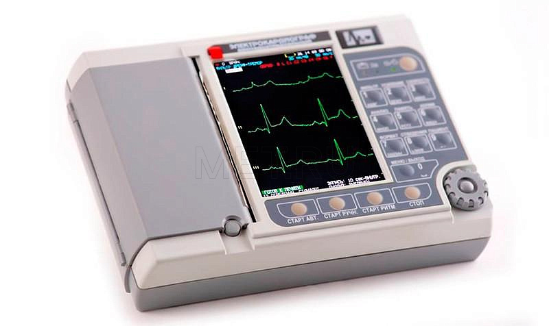 Электрокардиограф с цветным экраном диагональю 141 мм ЭК12Т-01 Электрокардиограф с цветным экраном диагональю 141 мм