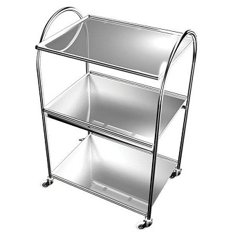 Трехполочный инструментальный столик СИ.(3НС)мп