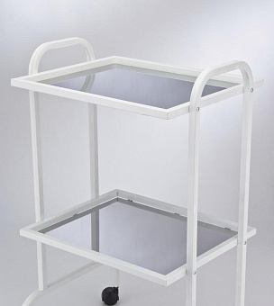 Столик инструментальный двухполочный, полки-нерж.сталь