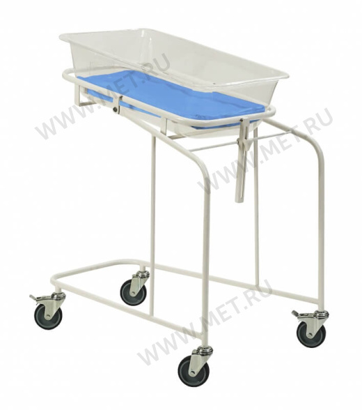  Кровать-тележка для новорожденных с пластиковым кювезом МСК-130 от производителя