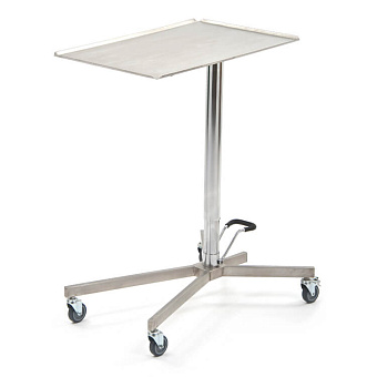 Манипуляционный стол из нержавеющей стали с гидроприводом (размер 515х800мм)