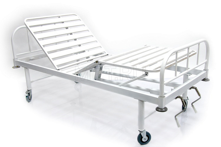 КМФ 943 Кровать медицинская  четырёхсекционная с винтовыми регулировками MET