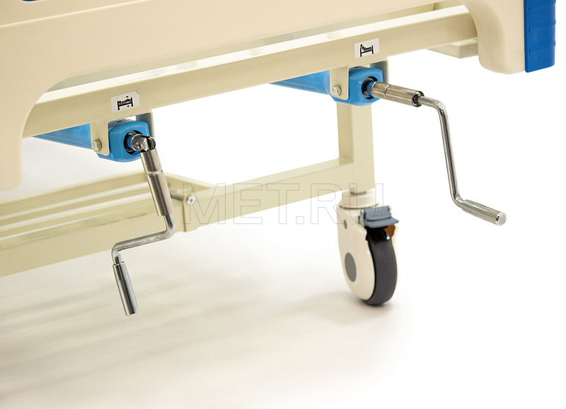 MET NV M20 Функциональная кровать с винтовыми регулировками ложа и четырьмя боковыми ограждениями от производителя