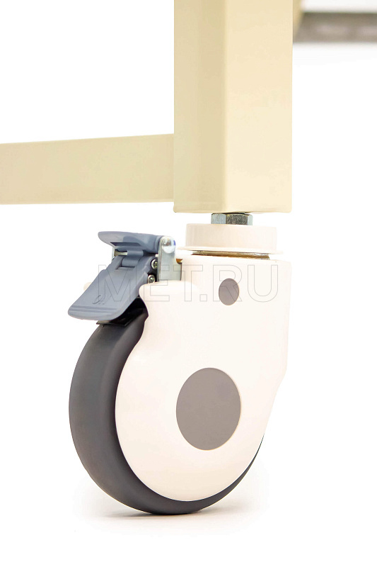 MET Лего М (MET DM-380) Кровать функциональная механическая с объемно-формованным пластиковым ложем МЕТ