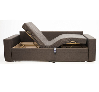 Функциональная кровать в мягком обвесе