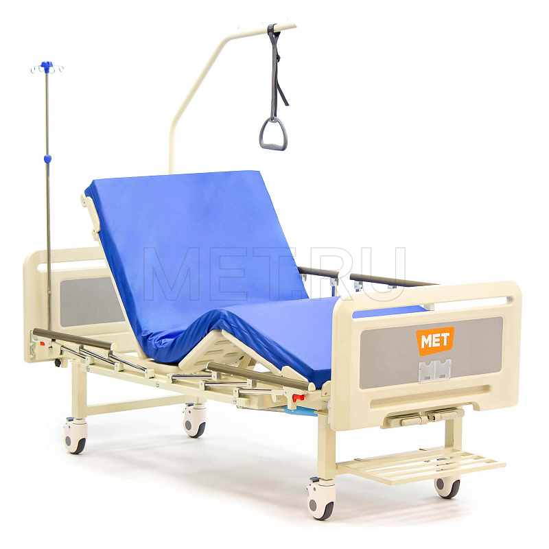 MET Лего М (MET DM-380) Кровать функциональная механическая с объемно-формованным пластиковым ложем