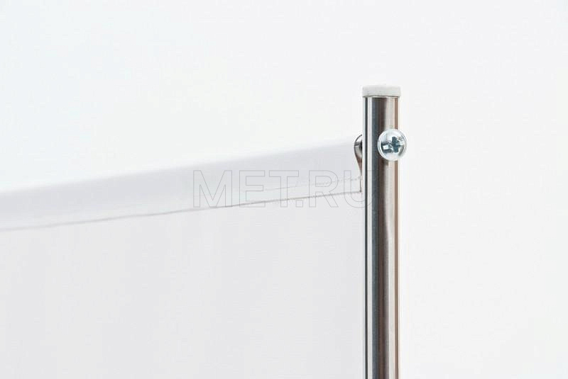 МЕТ AR-11 Ширма медицинская из нержавейки на колесах (одна секция)