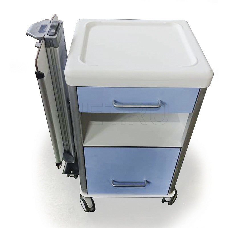 C-EY-01 Прикроватная тумба из HPL-пластика, с выдвижным поворотно-откидным столиком от производителя