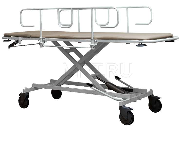 ТПБВ-02 «Д» Тележка для больных c гидроприводной регулировкой высоты