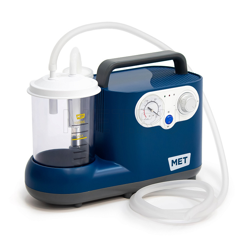 MET OX-210 Портативный хирургический аспиратор (отсасыватель) с аккумулятором