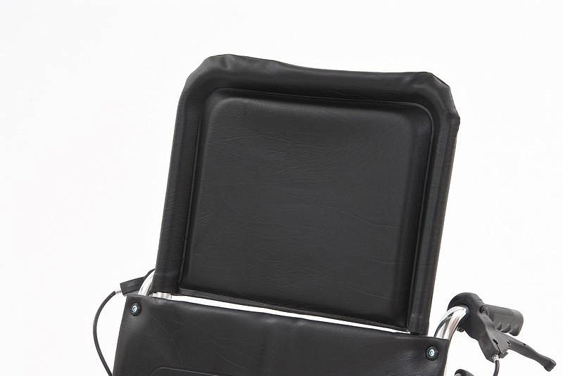 FS954GC-46, Кресло-коляска с высокой спинкой сиденье -кож.зам. MET