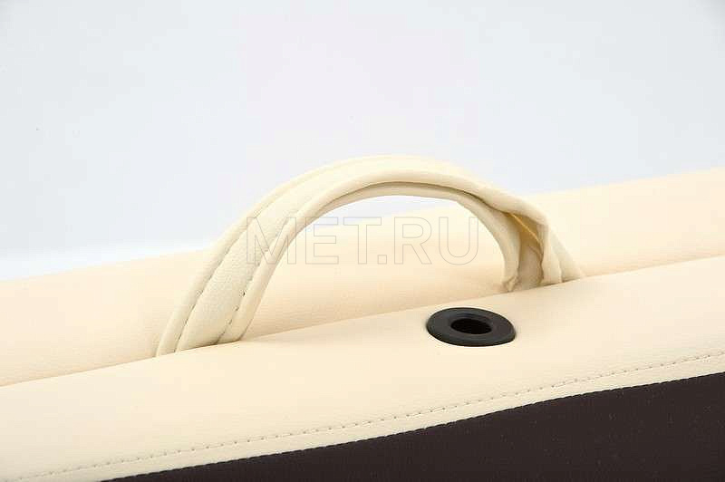 Wendermann Wood 01 (JF-AY01) Массажный складной стол с рамой из бука, коричнево-кремовый