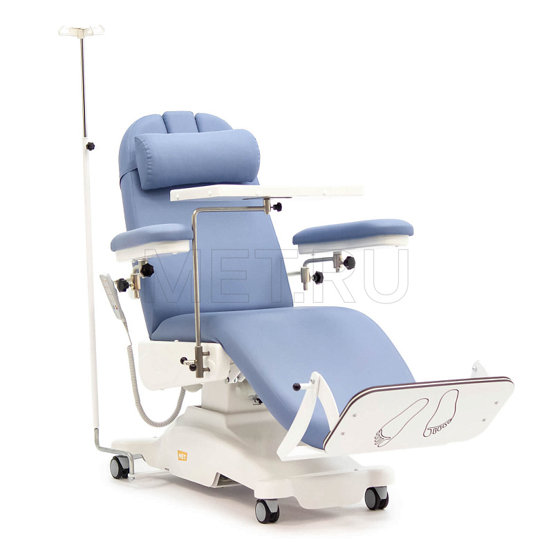 Кресло для диализа, химиотерапии и забора крови MET SPK-110 Кресло для диализа, химиотерапии и забора крови