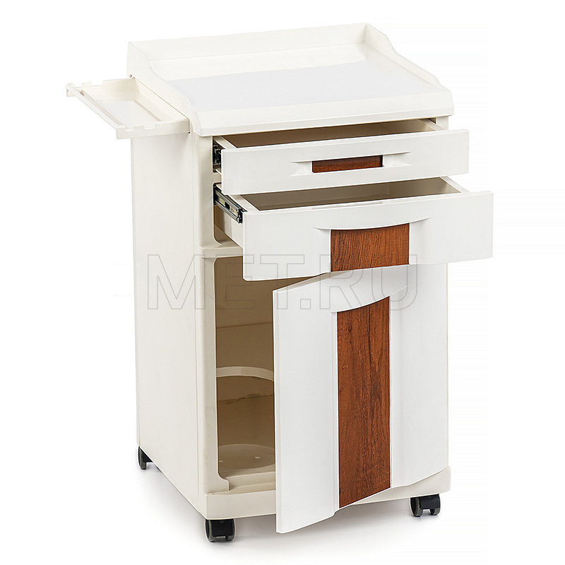 Тумба медицинская для оснащения палаты пациента MET TL-250 Тумба медицинская для оснащения палаты пациента