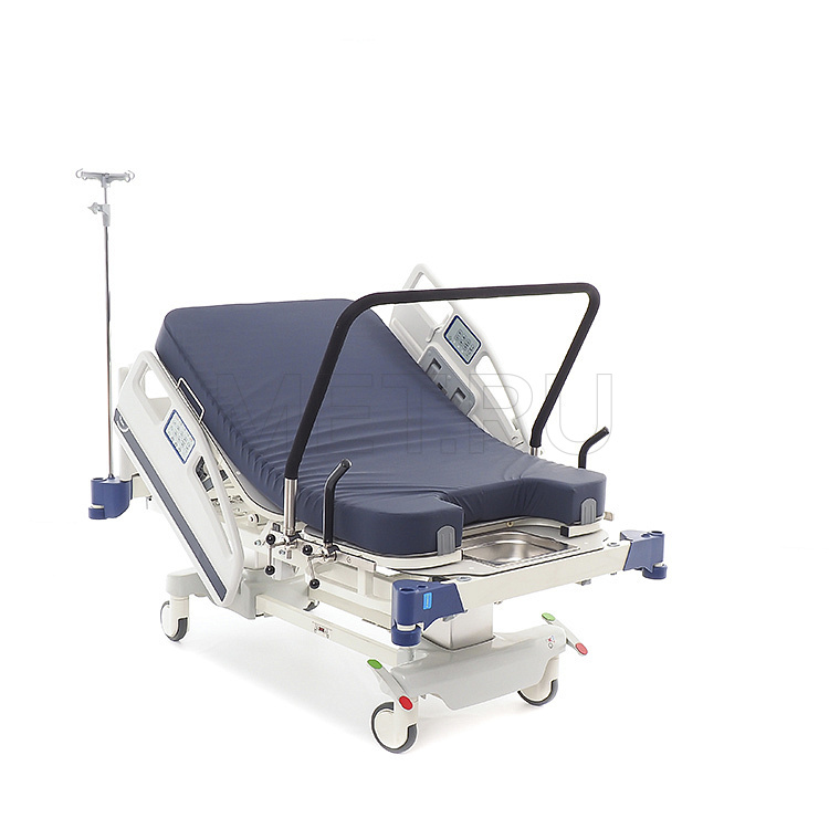 Акушерская кровать с телескопическими колоннами MET KR 06 Акушерская кровать с телескопическими колоннами