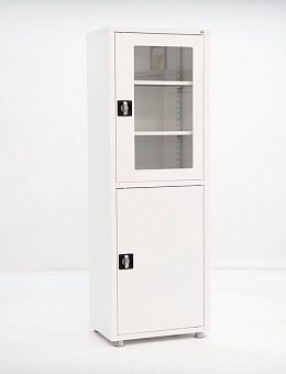 Шкаф медицинский металлический, с антибактериальной окраской