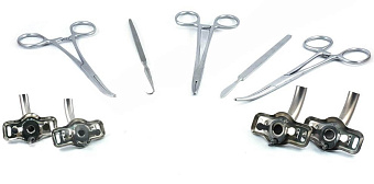 Малый набор для трахеотомии