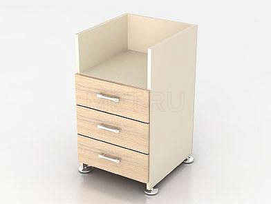 МЕТ Modern М20.4+М36 Каркас приставной тумбы