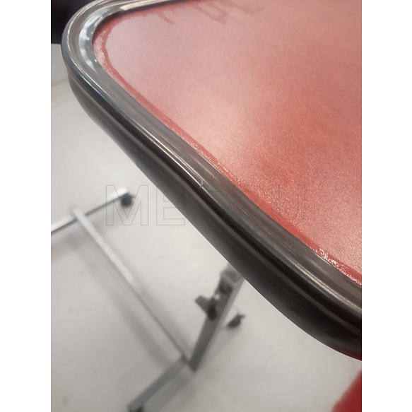 ММ-777Н Столик "Гусь" прикроватный, цвет красное дерево MET