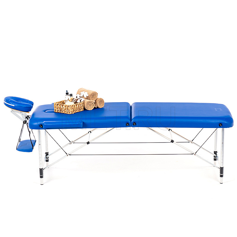 MET Comfort A2 Стол массажный СУПЕРЛЕГКИЙ, алюминий, синий от производителя