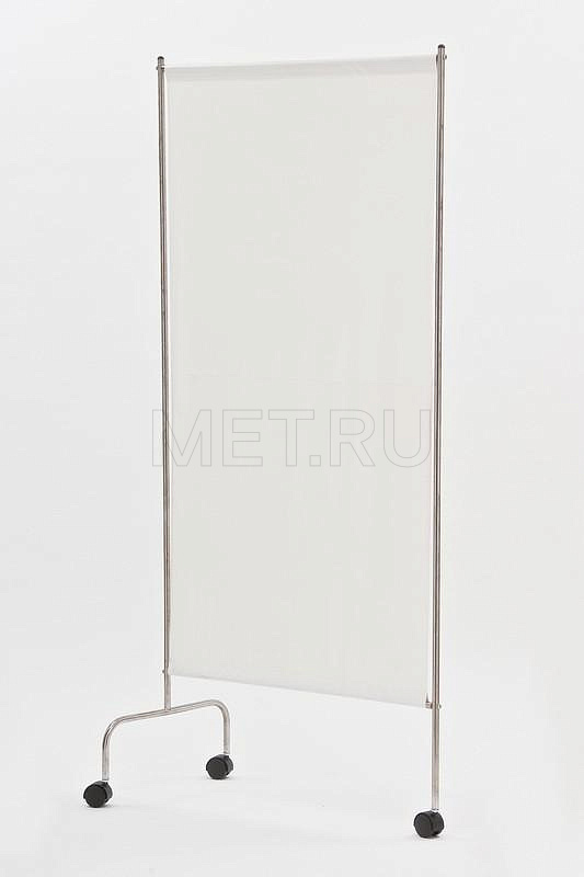 МСК-5302 Ширма медицинская из нержавейки  на колесах от производителя