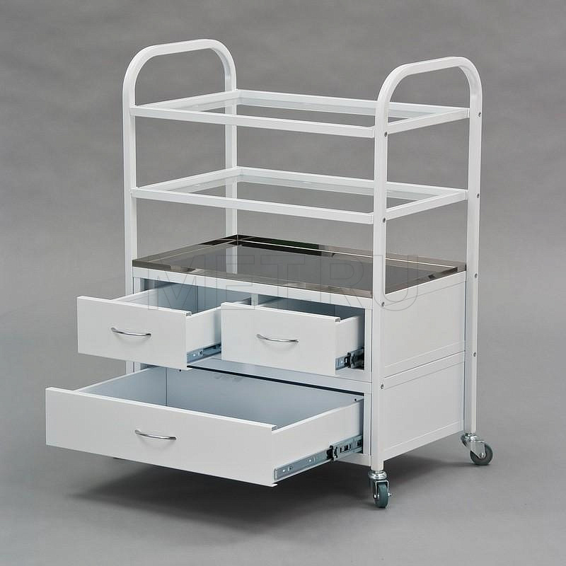 СМ.05.00 Стол манипуляционный 3 полки, 3 ящика от производителя