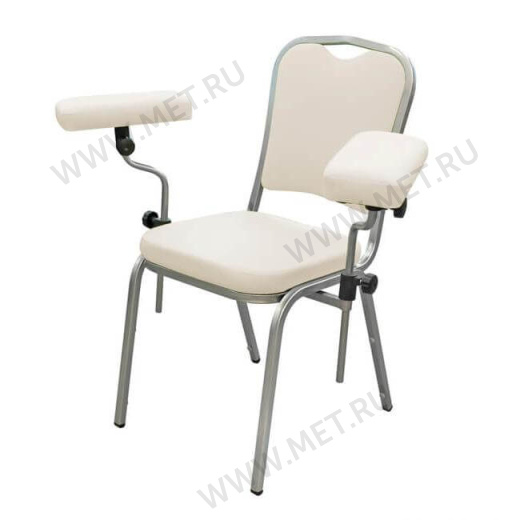 ДР01 Донорский стул-кресло на четырёх ножках, цвет бежевый от производителя