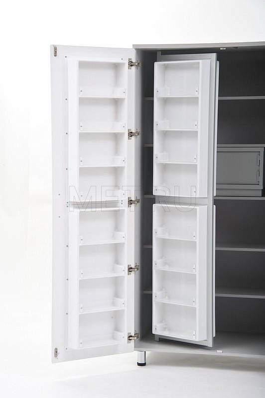 ША02-00 БЕЛЫЙ Шкаф для медикаментов (1100*650*1910) MET