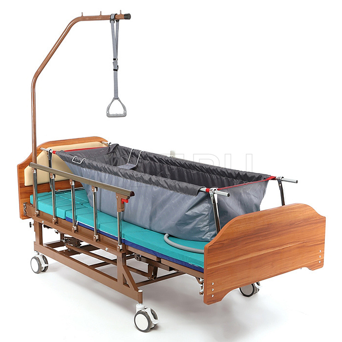 Каркасная складная ванна Ванна-простыня для купания больных в постели