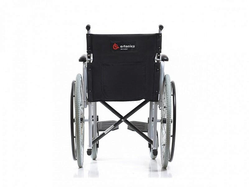 Ortonica BASE 110 Кресло-коляска комнатное, с цельнорезиновыми колёсами и сиденьем шириной 46 см