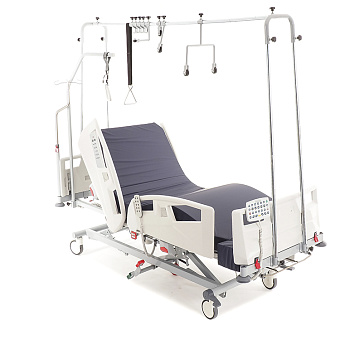 Кровать медицинская с тракционной рамой