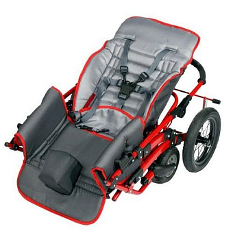 Детская коляска-книжка для больных ДЦП (ТОЛЬКО на пневмо колёсах)