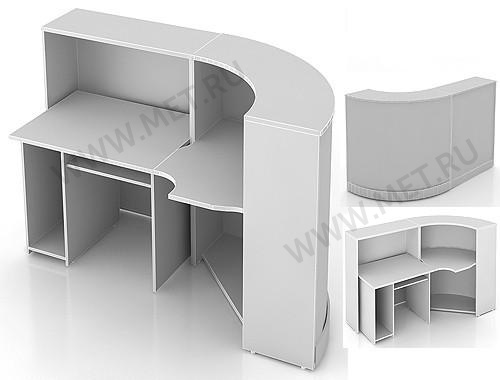 Компоновка №6.11к МЕТ Лугано Мебельная компоновка для поста медсестры от производителя