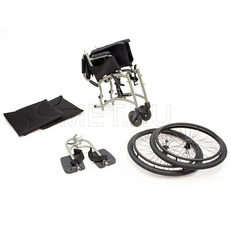 MET FLY 300 Кресло-коляска инвалидная алюминиевая, облегченная МЕТ