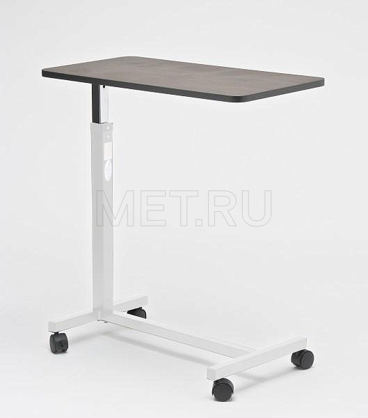 YU610 Прикроватный столик с пневмоподъемом, хром от производителя