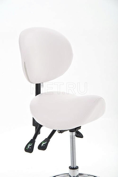 Модель V Фисташковый цвет Стул-седло для массажиста МЕТ